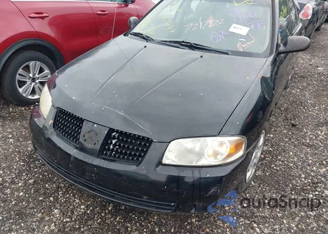 2005 Nissan Sentra 1.8S из США, поврежденный, VIN 3N1CB51D55L504028